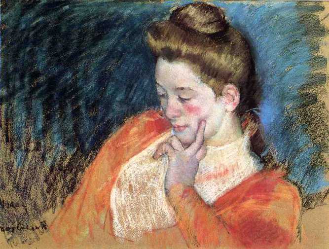 Woman by Mary Cassatt